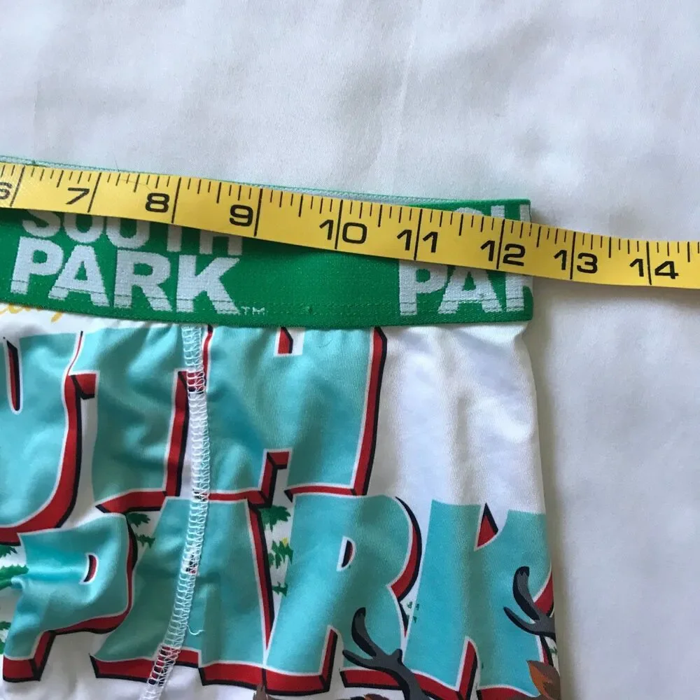 South Park Christmas Special Novelty Boxer Brief Men Small 28-30 Santa Reindeer